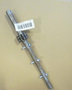 Shaft / 102mm gear w/chain link w/bolts M&M